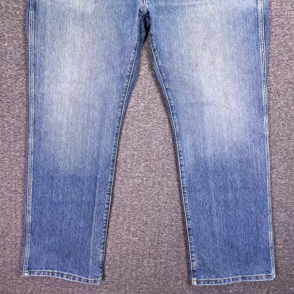 Ariat Rebar M4 Jeans Mens 41x31 Light Wash Cowboy Relaxed Bootcut Workwear Denim